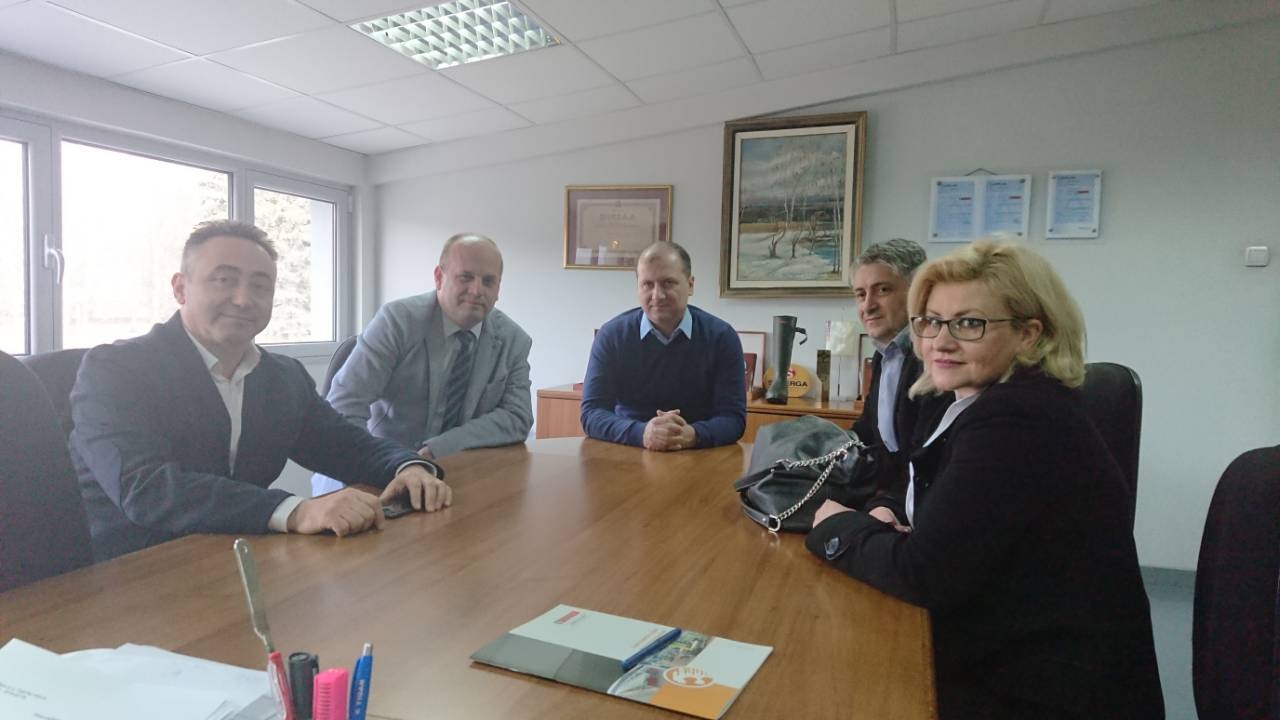 DIRECTOR OF THE REGIONAL CHAMBER OF COMMERCE FOR THE NISAVA, PIROT AND TOPLICA DISTRICTS VISITS TIGAR A.D.