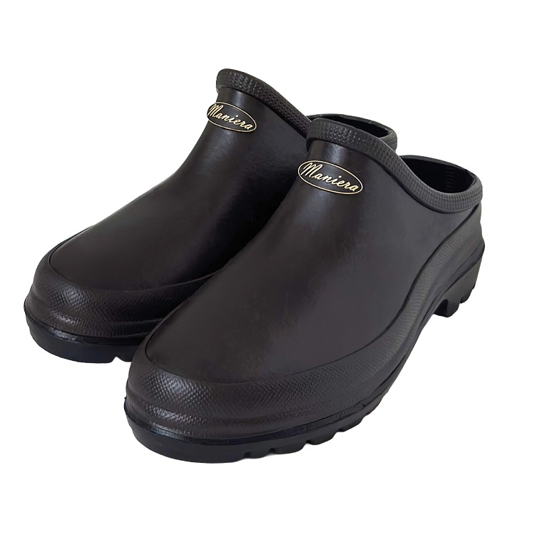 11678 Rubber Clog – Maniera (Brown) - Image 1